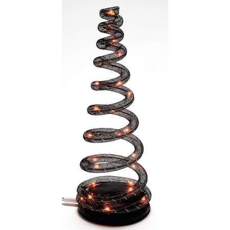 Department 56 Halloween Cross Product Spiralight Orange LED Tree Accessory