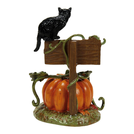 Department 56 Halloween Cross Product Feline Noir Debut 2024 Accessory