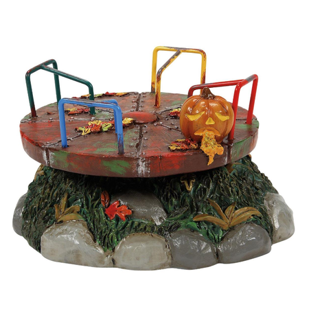 Department 56 Halloween Cross Product Scary-Go-Round Animated Accessory