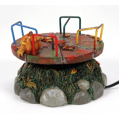 Department 56 Halloween Cross Product Scary-Go-Round Animated Accessory