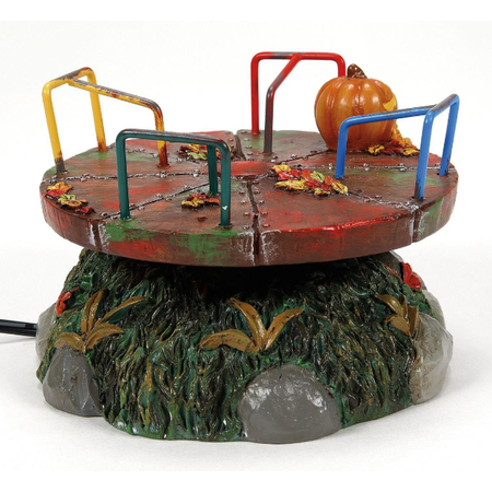Department 56 Halloween Cross Product Scary-Go-Round Animated Accessory