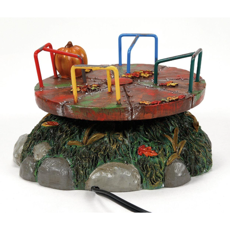 Department 56 Halloween Cross Product Scary-Go-Round Animated Accessory