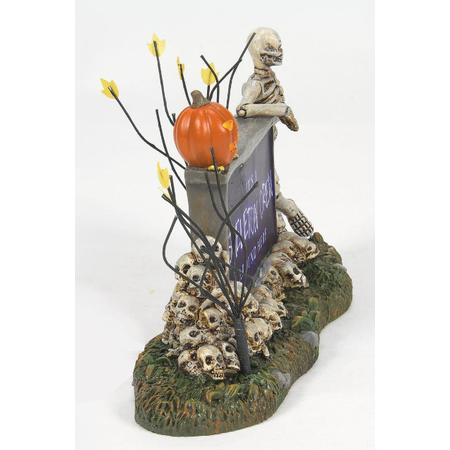 Department 56 Halloween Cross Product We're a Skeleton Crew Lit Accessory