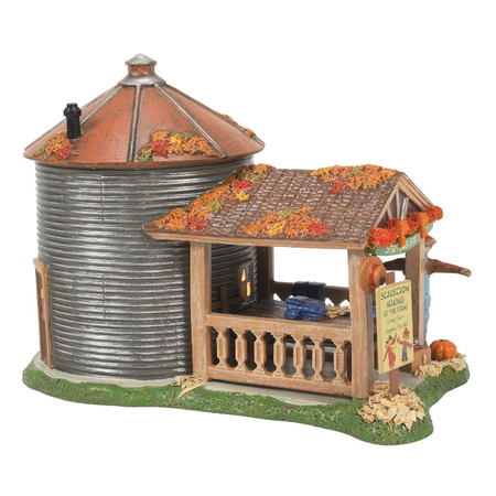 Department 56 Snow Village Halloween Make & Take Scarecrow Shack Lit Building