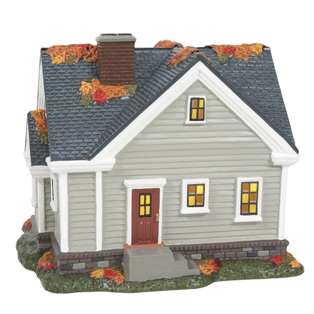 Department 56 Snow Village Halloween Gather 'Round for Thanksgiving Lit House
