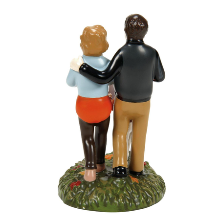 Department 56 Snow Village Halloween Touchdowns, Turkey and Pie Accessory