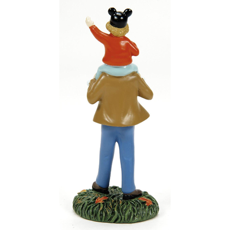 Department 56 Snow Village Halloween Visiting the Park Disney Set Accessory