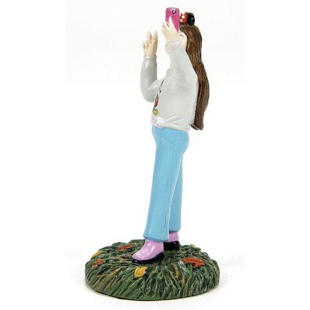 Department 56 Snow Village Halloween Visiting the Park Disney Set Accessory