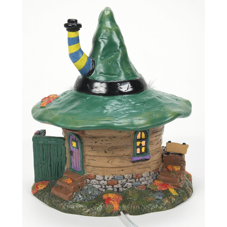 Department 56 Snow Village Halloween Samantha's BOO-tique Lit Building