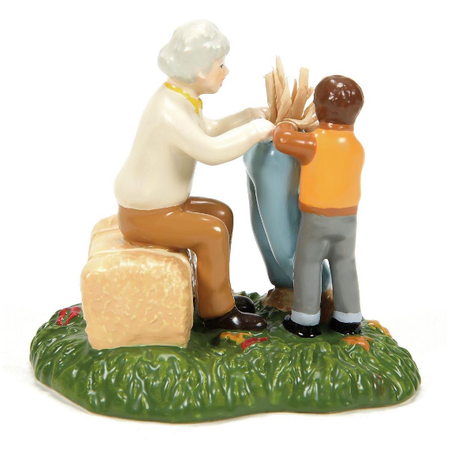 Department 56 Snow Village Halloween Nana, I'm Stuffed! Accessory