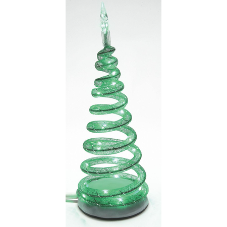 Department 56 Village Cross Product Spiralight Green LED Tree Accessory