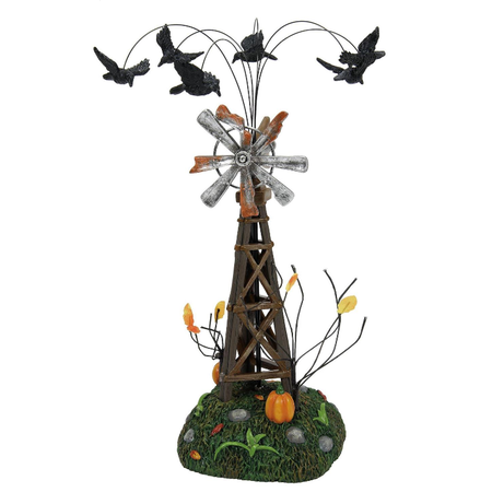 Department 56 Halloween Cross Product Chill in the Air Animated Weathervane Accessory