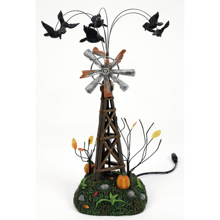 Department 56 Halloween Cross Product Chill in the Air Animated Weathervane Accessory