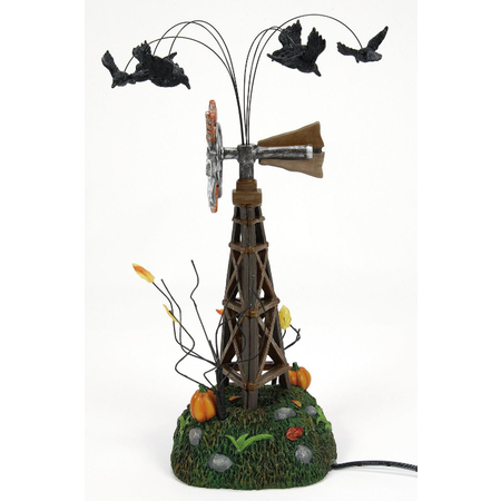 Department 56 Halloween Cross Product Chill in the Air Animated Weathervane Accessory
