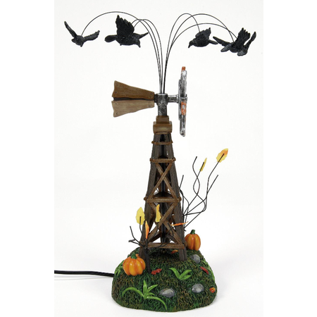 Department 56 Halloween Cross Product Chill in the Air Animated Weathervane Accessory