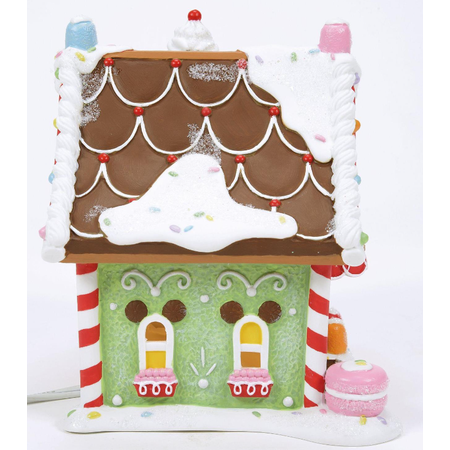 Department 56 Disney Village Mickey's Peppermint Villa Lit House