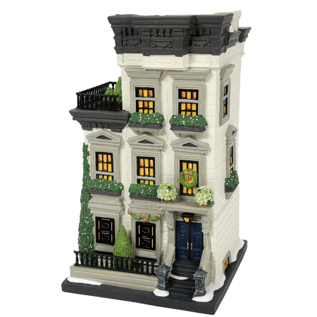 Department 56 Christmas in the City 87 West 56th Street Lit Building