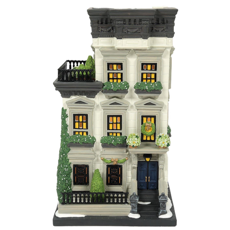 Department 56 Christmas in the City 87 West 56th Street Lit Building