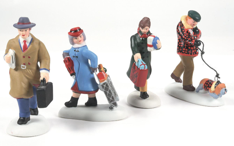 Christmas in the City Busy City Sidewalks Accessory - Evolve