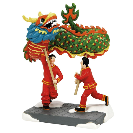 Department 56 Christmas in the City Chinese Dragon Dance Accessory