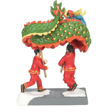 Department 56 Christmas in the City Chinese Dragon Dance Accessory