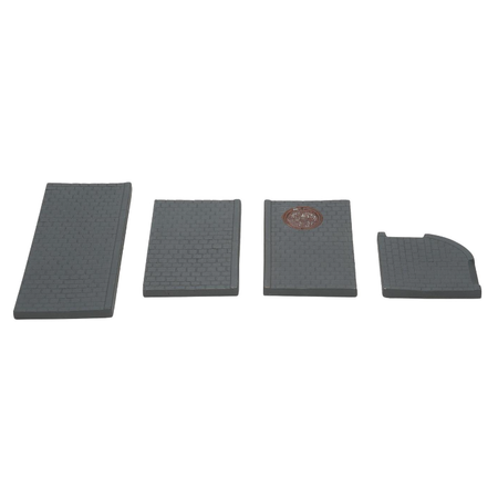 Department 56 Christmas in the City City Sidewalk Busy Sidewalk Accessory