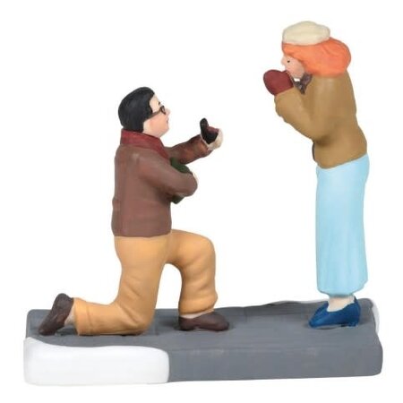 Department 56 Christmas in the City Will You Marry Me? Accessory