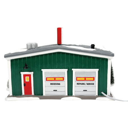 Department 56 Snow Village Jackson & Sons Hardware Lit Building