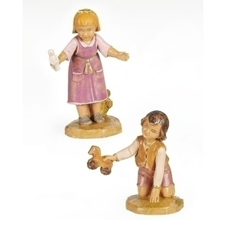 Fontanini Fontanini Cai and Ella 2 Piece Set 5" Collection