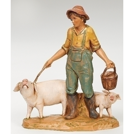 Fontanini Fontanini Jedediah, Pig Keeper 5" Collection