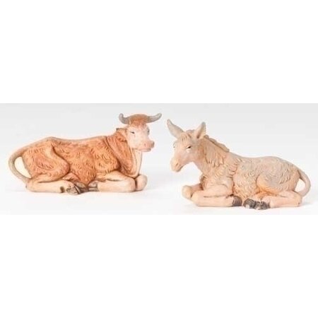 Fontanini Fontanini Ox and Donkey 2 Piece Set 3.5" Collection