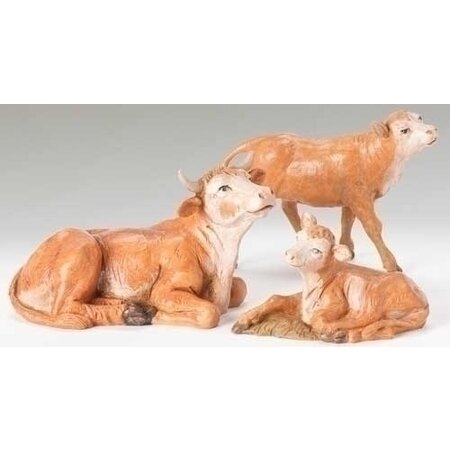 Fontanini Fontanini Ox Family 3 Piece Set 5" Collection