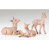 Fontanini Fontanini Donkey Family 3 Piece Set 5" Collection