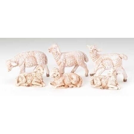 Fontanini Fontanini Sheep 6 Piece Set 3.5" Collection