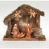 Fontanini Fontanini LED Nativity Wedding Creche 5 Piece with Stable 5" Collection