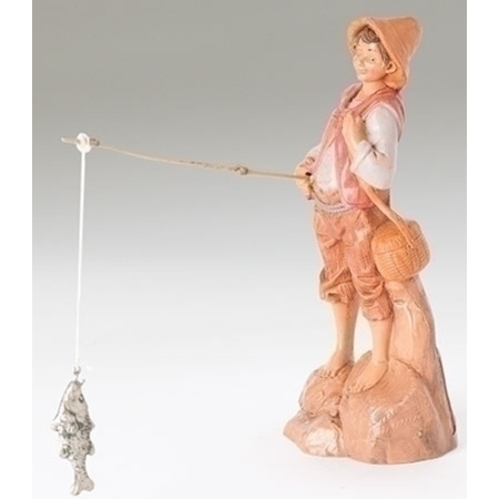 Fontanini Fontanini Jacob, Fisherman 2 Piece Set 5" Collection