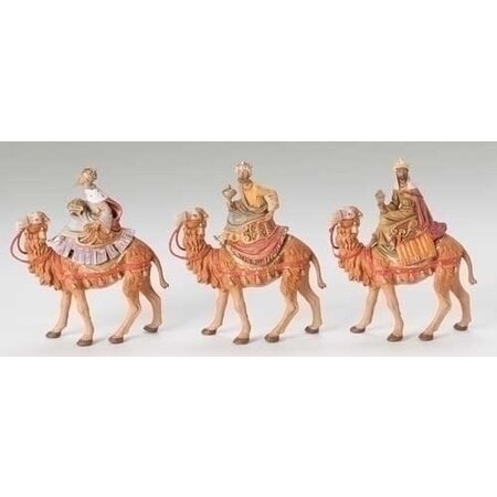 Fontanini Fontanini Three Kings on Camels 3 Piece Set 5" Collection