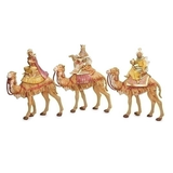 Fontanini Fontanini Kings on Camels 3 Piece Set 7.5" Collection