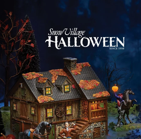 Snow Village Halloween
