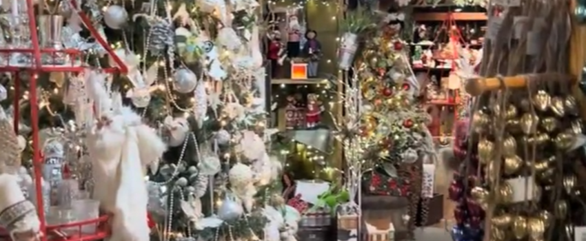 Tour The Christmas Store of New York During Christmas in July 2025