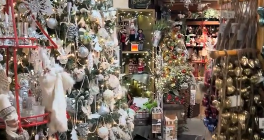 Tour The Christmas Store of New York During Christmas in July 2025
