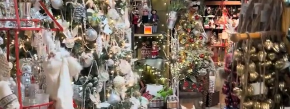 Tour The Christmas Store of New York During Christmas in July 2025
