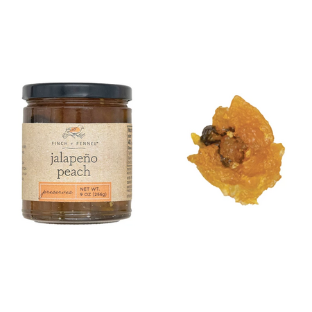 Finch + Fennel Finch + Fennel Jalapeño Peach Preserves