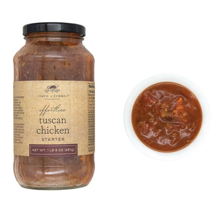 Finch + Fennel Finch + Fennel Effortless Tuscan Chicken Starter