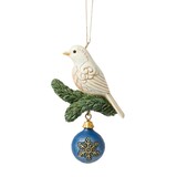Jim Shore Jim Shore Blue and Gold Dove Hanging Ornament