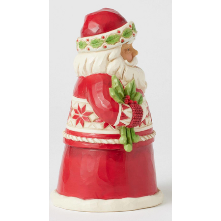 Jim Shore Jim Shore Nordic Noel Santa Pint Sized Figurine
