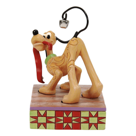 Jim Shore Jim Shore Pluto Christmas Bell on Tail Figurine