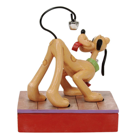 Jim Shore Jim Shore Pluto Christmas Bell on Tail Figurine