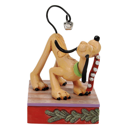 Jim Shore Jim Shore Pluto Christmas Bell on Tail Figurine