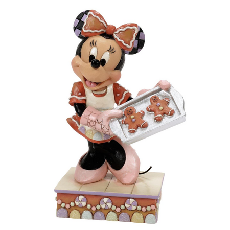 Jim Shore Jim Shore Minnie with Gingerbread Cookies Figurine
